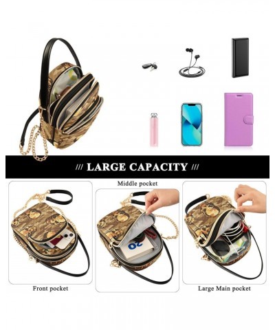 Small Crossbody Bags for Women Trendy Retro Skull Camouflage Travel Sling Bag Women's Crossbody Handbags Satchel Bags $13.00 ...