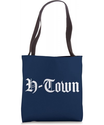 H-TOWN Houston TX Old English Design Tote Bag $14.58 Totes