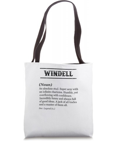 WINDELL - Name Definition | Funny Phrase - Customized Men's Tote Bag $15.95 Totes