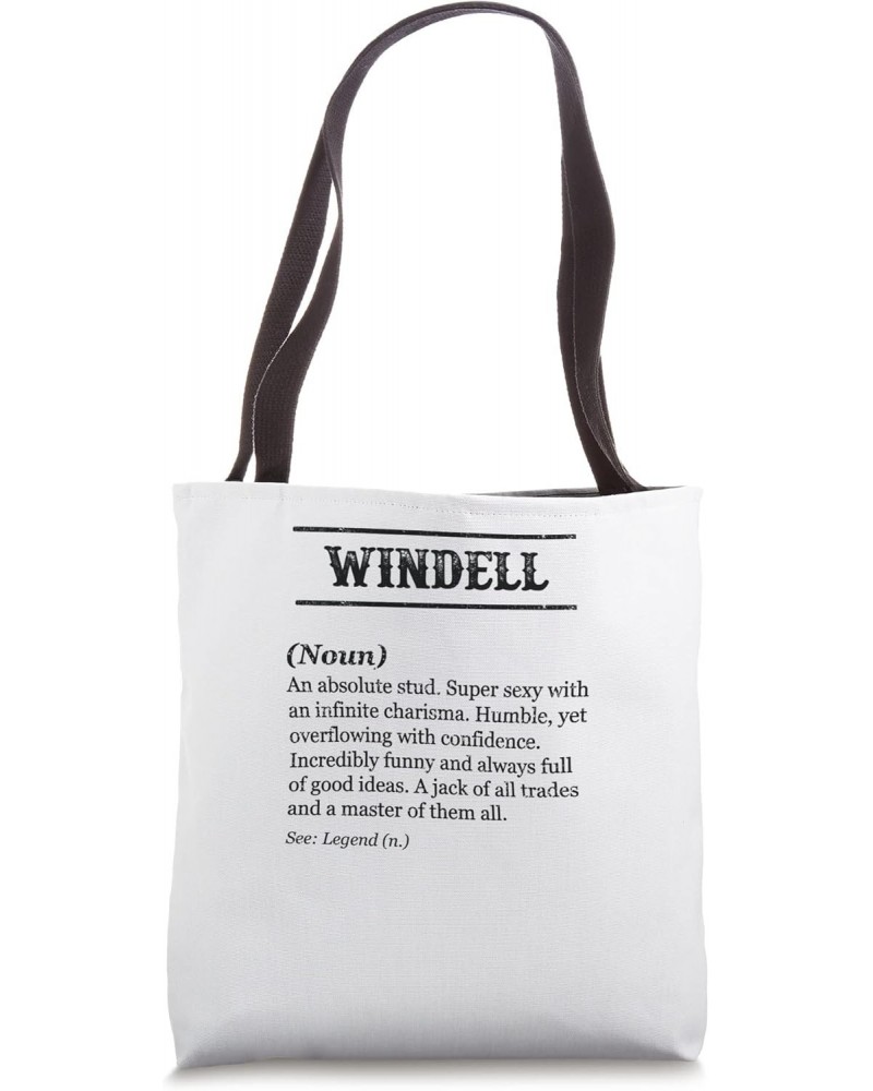 WINDELL - Name Definition | Funny Phrase - Customized Men's Tote Bag $15.95 Totes