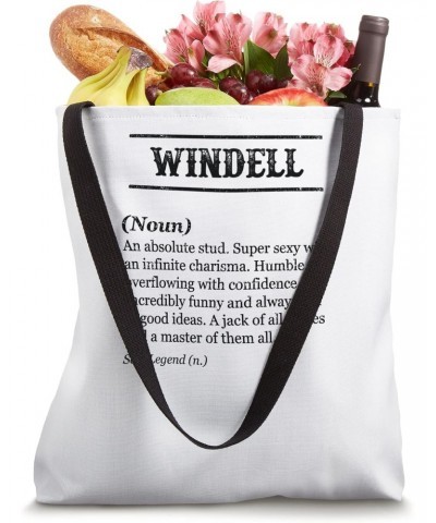 WINDELL - Name Definition | Funny Phrase - Customized Men's Tote Bag $15.95 Totes