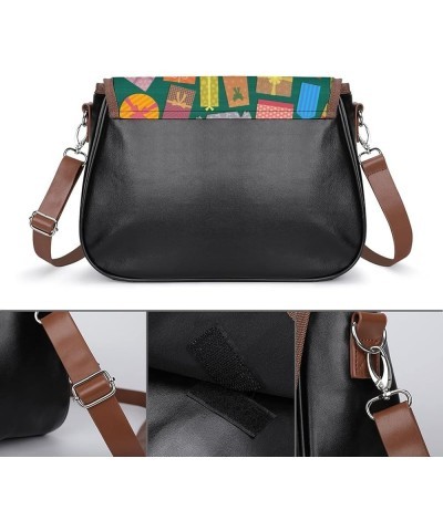 Fashion Crossbody Bags Women's Shoulder Bags Classic City Leather Satchels Hobo Bags Black Metal Color5 $27.49 Hobo Bags