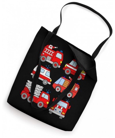 Fire Truck Design Boy Toddler Emergency Vehicle Firetruck Tote Bag $12.18 Totes