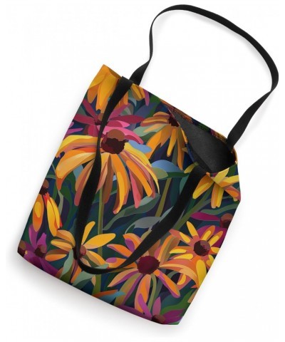 Flowers Pattern: Rudbeckias Floral Patterned Original Art Tote Bag $10.08 Totes