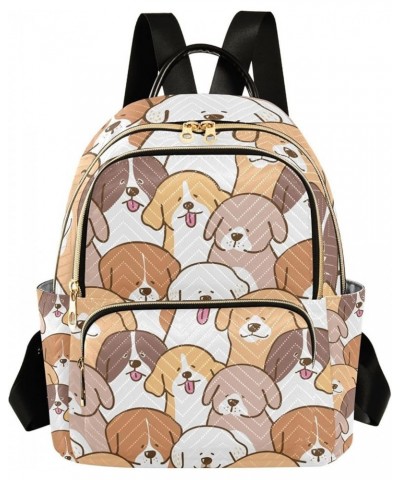 Small Backpack for Women Travel Bag Cartoon Cute Dog Daypack Purse Fashion Shoulder Bag Rucksack Medium A298 $10.66 Backpacks