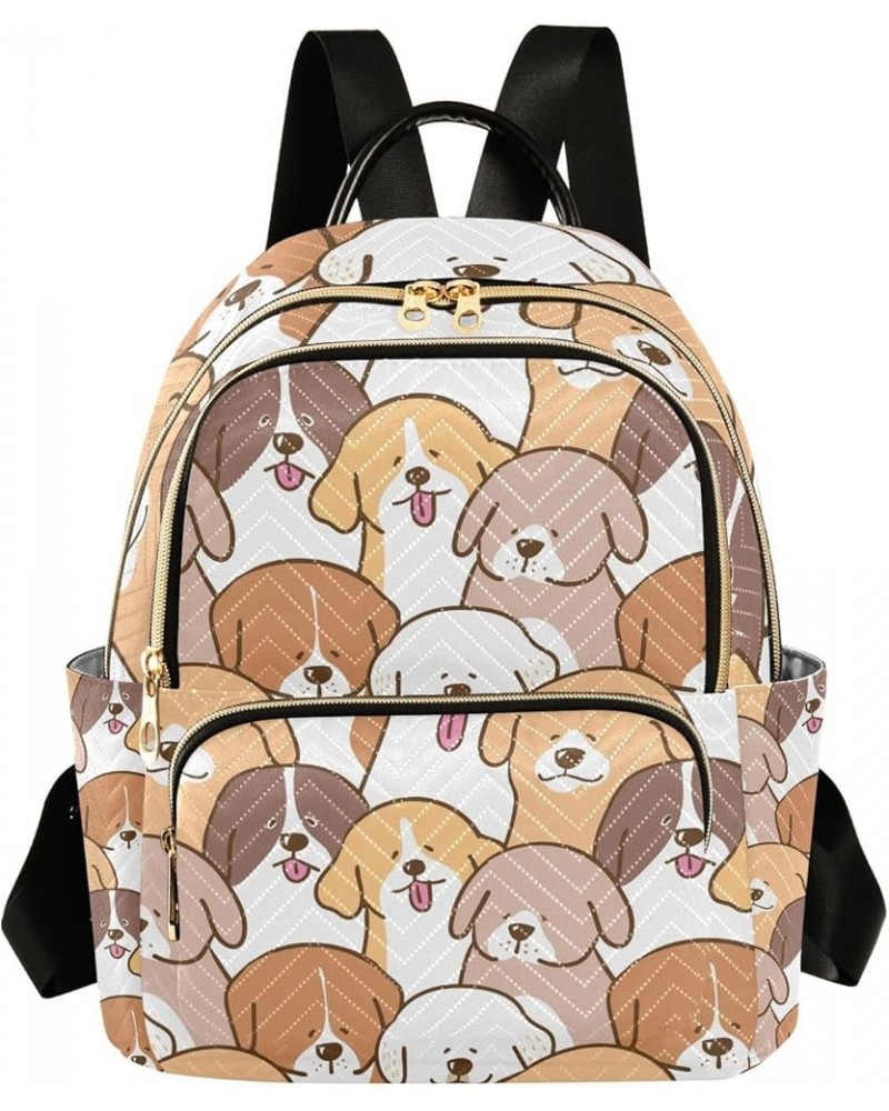 Small Backpack for Women Travel Bag Cartoon Cute Dog Daypack Purse Fashion Shoulder Bag Rucksack Medium A298 $10.66 Backpacks