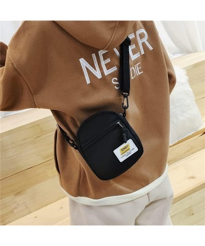 Nylon Crossbody Bags for Women Small Crossbody Bag Men Purses for Women Crossbody Bag Aesthetic Purse Black $10.50 Crossbody ...