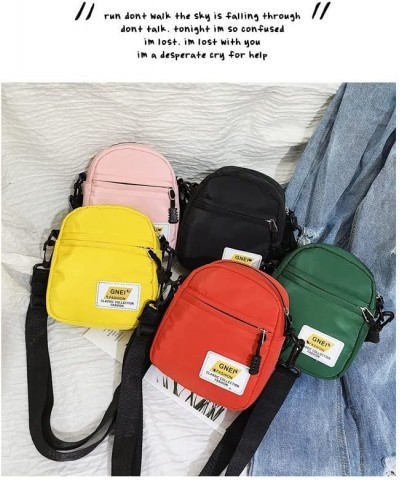 Nylon Crossbody Bags for Women Small Crossbody Bag Men Purses for Women Crossbody Bag Aesthetic Purse Black $10.50 Crossbody ...