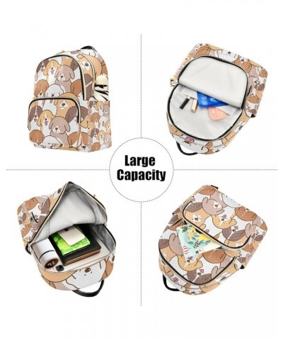 Small Backpack for Women Travel Bag Cartoon Cute Dog Daypack Purse Fashion Shoulder Bag Rucksack Medium A298 $10.66 Backpacks