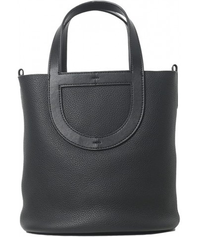 Women's Leather Purses Top Handle Bag Tote Bag Black $27.30 Handbags