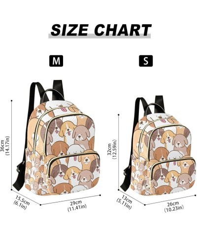 Small Backpack for Women Travel Bag Cartoon Cute Dog Daypack Purse Fashion Shoulder Bag Rucksack Medium A298 $10.66 Backpacks