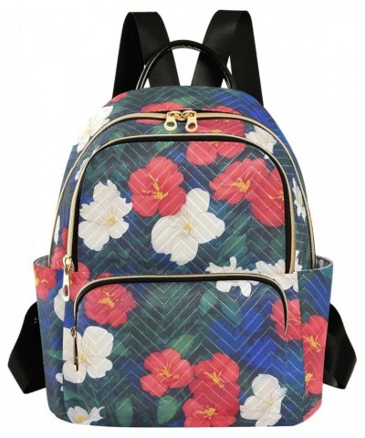 Backpack for Women Floral Beautiful Lightweight Casual Daily Quilted Travel Backpack 11.4×6.1×14.1 in Medium $17.84 Backpacks