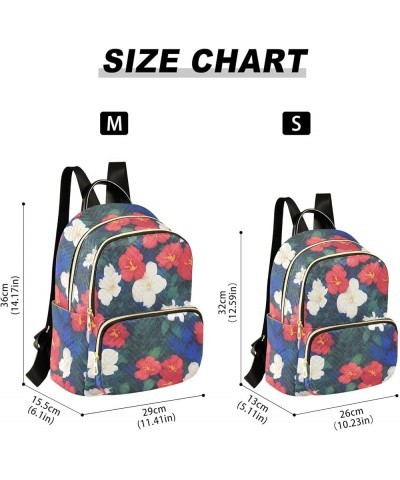 Backpack for Women Floral Beautiful Lightweight Casual Daily Quilted Travel Backpack 11.4×6.1×14.1 in Medium $17.84 Backpacks