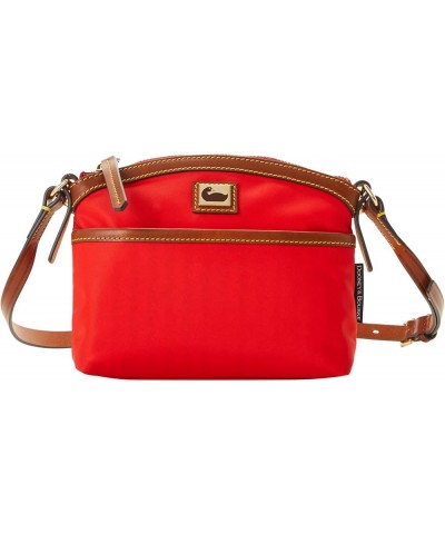 Handbag, Domed Crossbody Red $35.20 Crossbody Bags