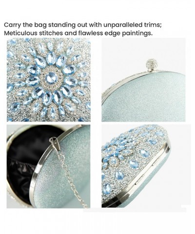 Women's Handbag Evening Bag Clutch Purse for Wedding Party Prom Weekend Cocktail Homecoming GIfts for Women Blue $11.07 Eveni...