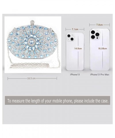 Women's Handbag Evening Bag Clutch Purse for Wedding Party Prom Weekend Cocktail Homecoming GIfts for Women Blue $11.07 Eveni...