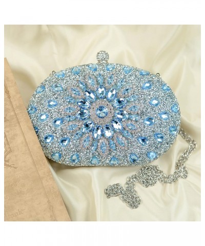 Women's Handbag Evening Bag Clutch Purse for Wedding Party Prom Weekend Cocktail Homecoming GIfts for Women Blue $11.07 Eveni...