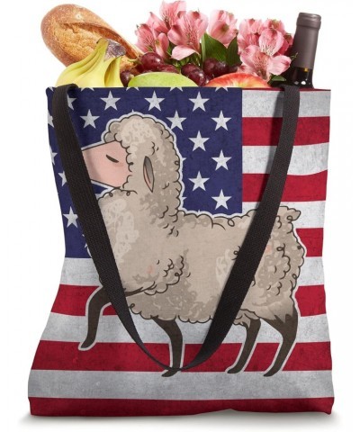 Farm Lamb Farmer Sheep Farming Tote Bag $9.02 Totes