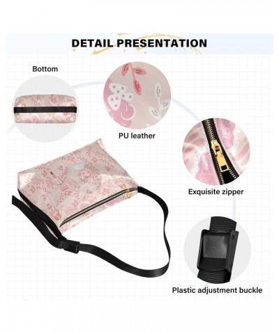 Pink Fairy Princess Men Plus Size Crossbody Bag Leather Womens Shoulder Bags Waterproof Bag $14.85 Hobo Bags