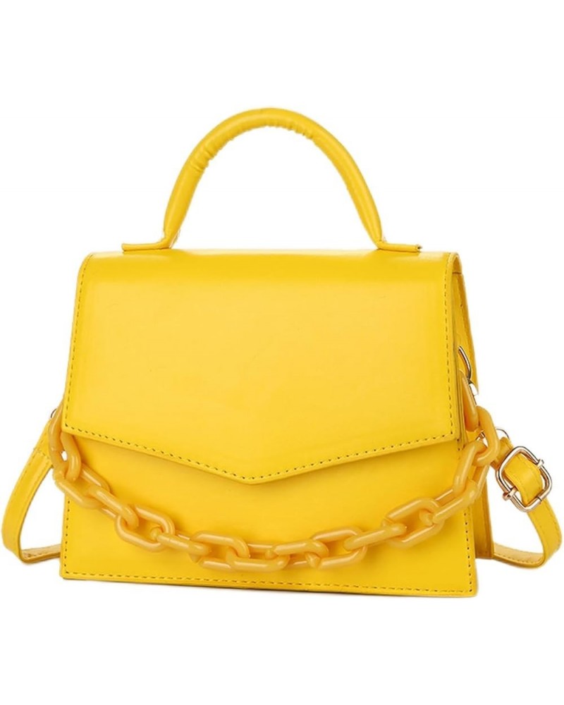 Mini Purses for Women Small Handbag Cute Crossbody Bag Yellow $12.41 Crossbody Bags