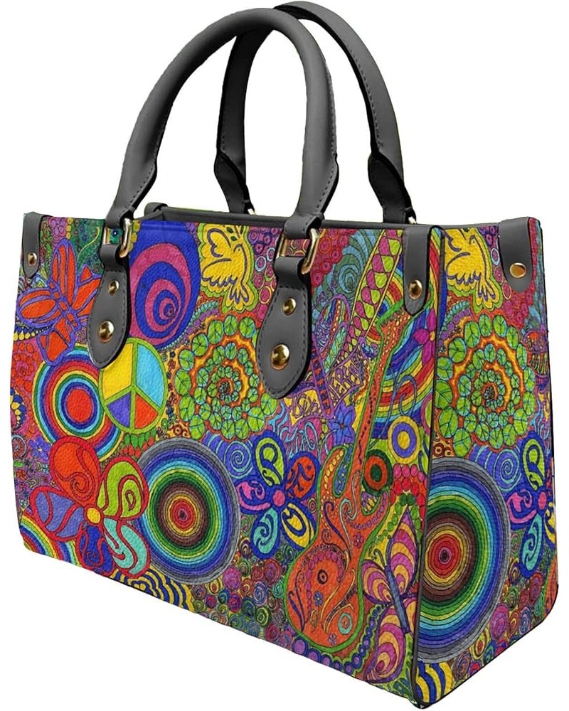 Women's Creative Large Capacity Retro Sunflower Printed Handbag Womens Handbags And Purses C $28.99 Handbags