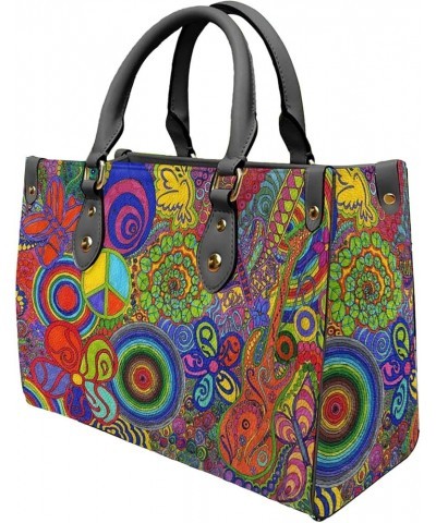 Women's Creative Large Capacity Retro Sunflower Printed Handbag Womens Handbags And Purses C $28.99 Handbags