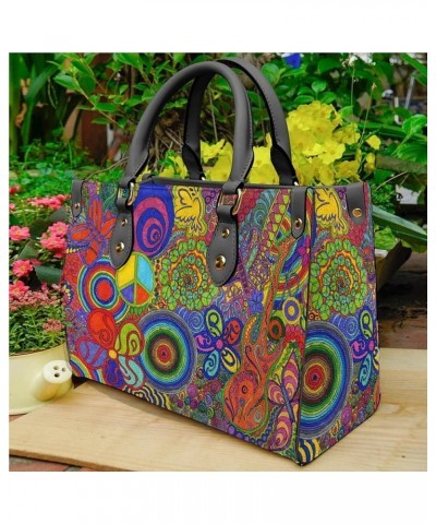 Women's Creative Large Capacity Retro Sunflower Printed Handbag Womens Handbags And Purses C $28.99 Handbags