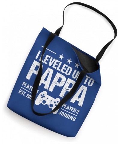 I Leveled Up To Pappa Est 2023 - Funny New Dad Gamer Vintage Tote Bag $11.50 Totes