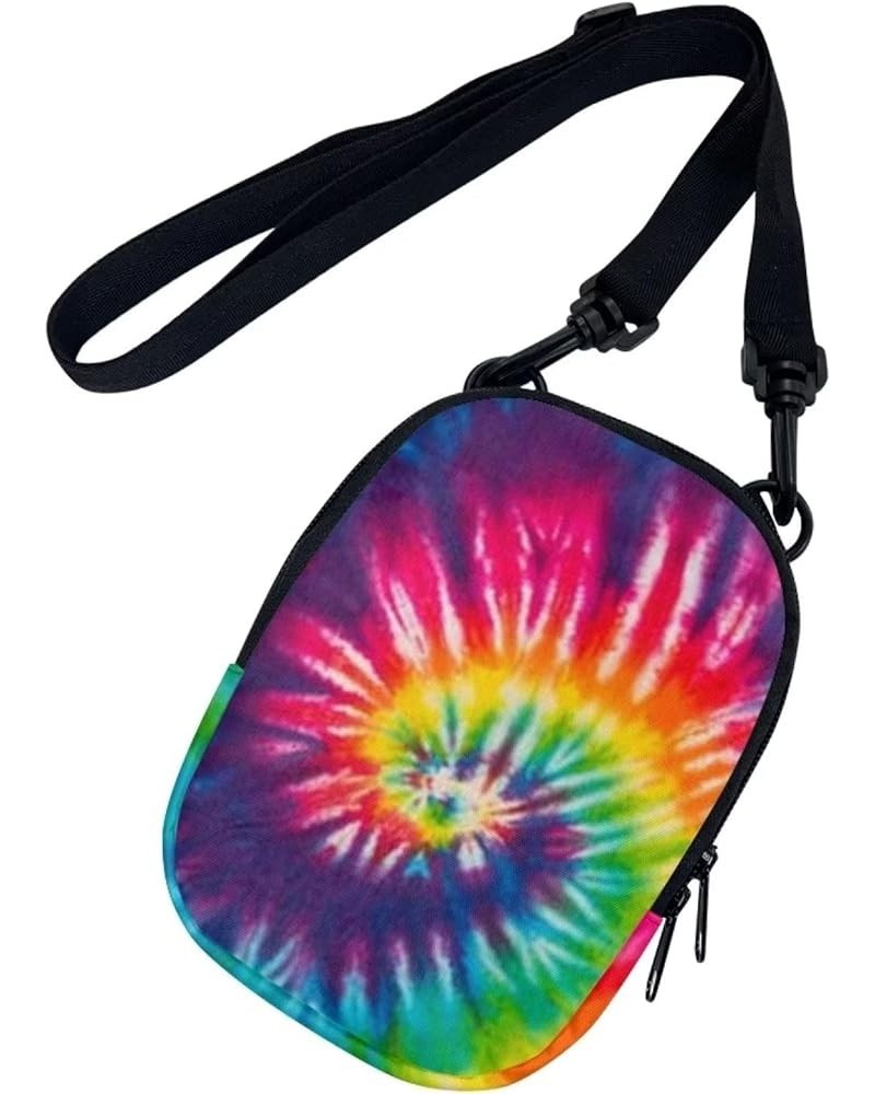 Women's Crossbody Messenger Bag for Women Girls Travel Mini Handbag Shoulder Bags Waterproof Small Purses Tie Dye $10.82 Cros...