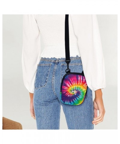 Women's Crossbody Messenger Bag for Women Girls Travel Mini Handbag Shoulder Bags Waterproof Small Purses Tie Dye $10.82 Cros...