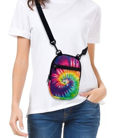 Women's Crossbody Messenger Bag for Women Girls Travel Mini Handbag Shoulder Bags Waterproof Small Purses Tie Dye $10.82 Cros...