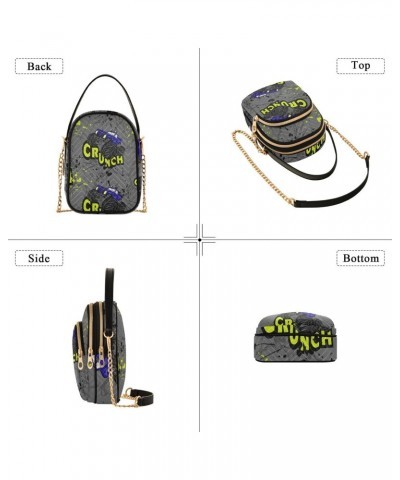 Vehicle Cell Phone Purse Off-road Truck Crush Crossbody Handbag Durable Shoulder Bag Sturdy Travel Pouch Compact Chic Bag for...