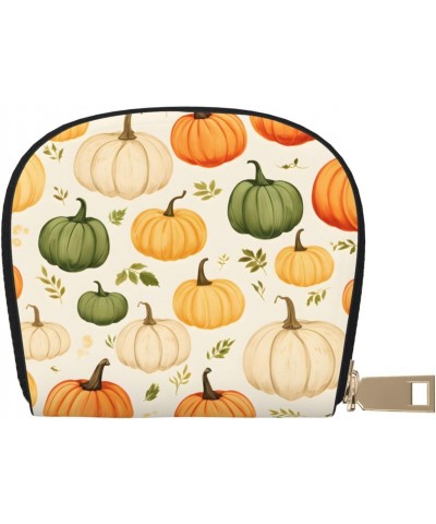 Small Wallets Woman Credit Card Holder For Women Coin Purse Leather Card Wallet (Color Pumpkin) $13.79 Wallets