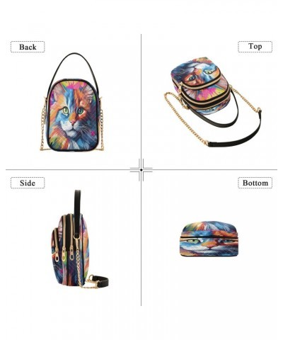 Quilted Crossbody Bags for Women,Cat30 Women's Crossbody Handbags Small Travel Purses Phone Bag $9.24 Crossbody Bags