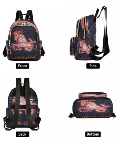 Fashion Backpack Mini Backpack Purse Casual Daily Backpack Capricorn for Travel for College Work Medium $22.41 Backpacks