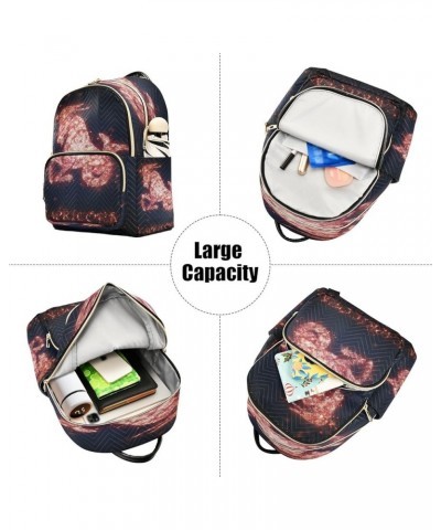 Fashion Backpack Mini Backpack Purse Casual Daily Backpack Capricorn for Travel for College Work Medium $22.41 Backpacks