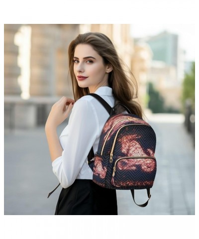 Fashion Backpack Mini Backpack Purse Casual Daily Backpack Capricorn for Travel for College Work Medium $22.41 Backpacks