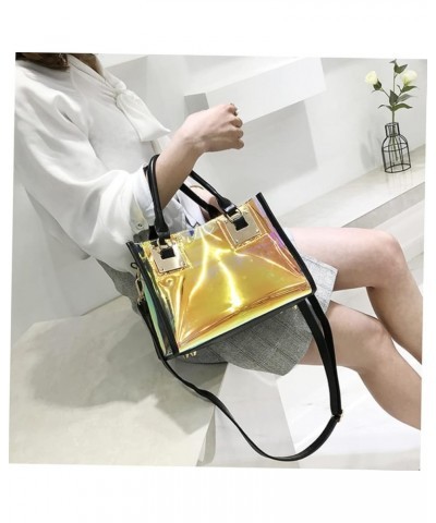 2pcs for Black Daily Fashion Party Travel Clear Bag Pvc Cross Ladies New Square Small Handbag Crossbody Blackx2pcs $15.58 Cro...