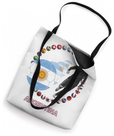 International World Flags Football Game Argentina Soccer Tote Bag $15.14 Totes