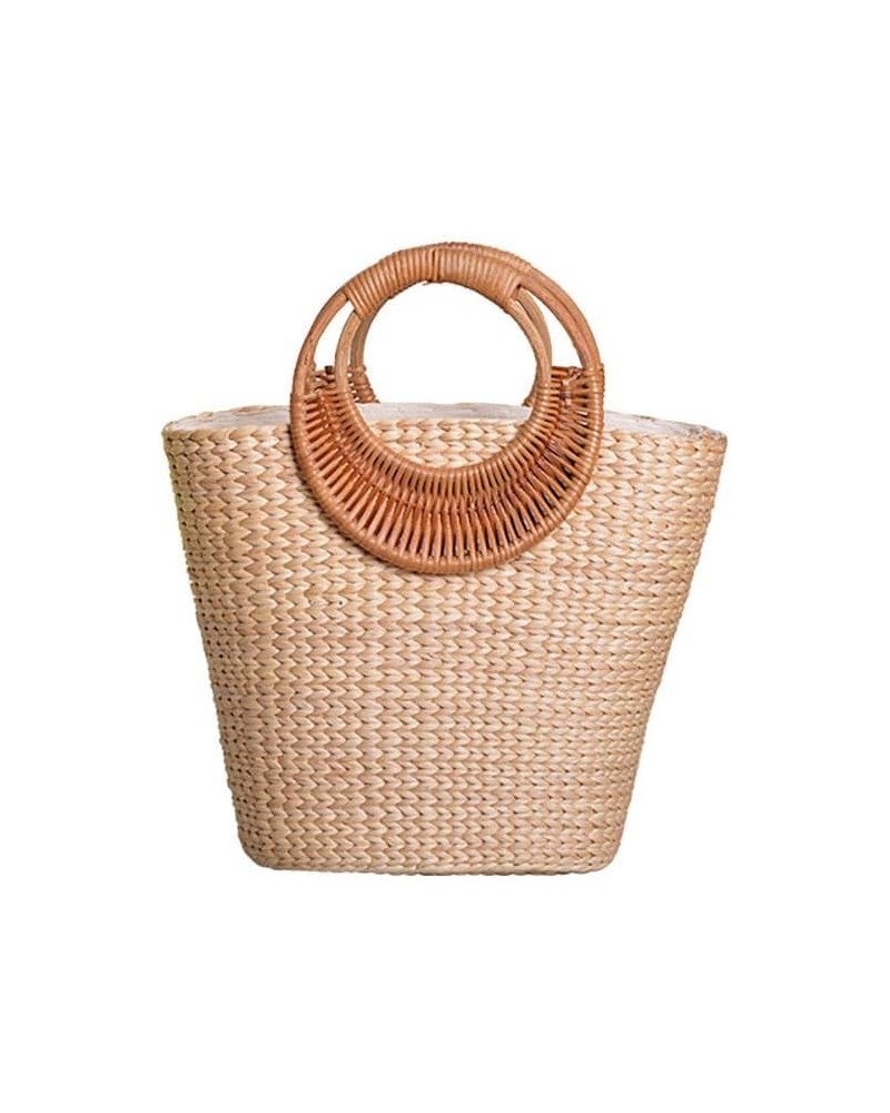 Large Straw Bags for Women - Straw Travel Beach Totes Bag - Woven Summer Tote Handmade Beach Bag Handbag $21.04 Totes