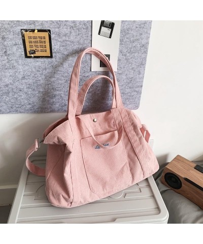 Crossbody Bags Nylon Messenger Bag Tote Bags Messenger Bag Cute Aesthetic Tote Bag Aesthetic (Black) Pink $28.48 Totes