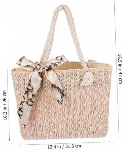 2pcs Straw Tote Bag Fashionable Handbag Woven Handbag Womens Handbag Large Tote Purse Tote Bags for Women Trendy Beach Bag Tr...