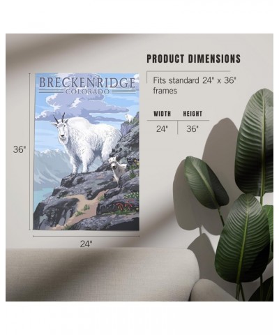 24x36 Inch Giclee Print, Breckenridge, Colorado, Mountain Goat and Kid $21.50 Totes