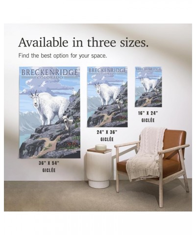 24x36 Inch Giclee Print, Breckenridge, Colorado, Mountain Goat and Kid $21.50 Totes