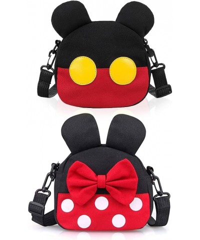 2pcs Mini Mouse Crossbody Bag, Multifunction Travel Mini Handbag with Shoulder Strap for Women And Man Travel Backpack $9.96 ...