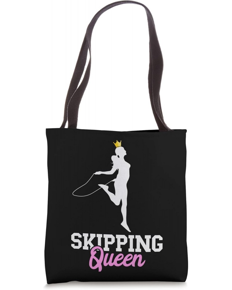 Skipping Queen Gym Rope Jumping Cardio Jump Rope Workout Tote Bag $13.79 Totes