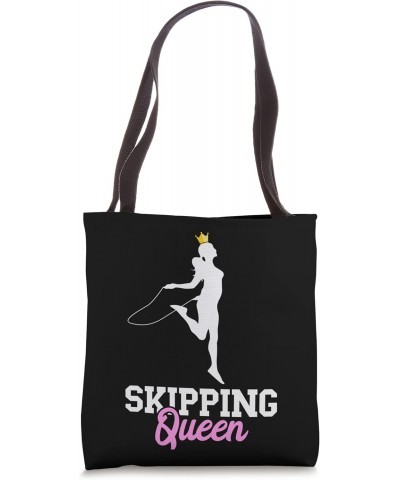 Skipping Queen Gym Rope Jumping Cardio Jump Rope Workout Tote Bag $13.79 Totes