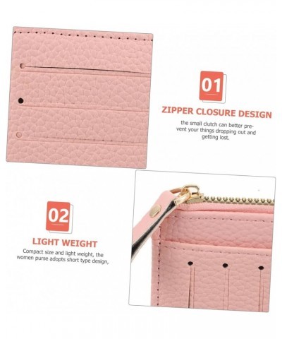 4pcs zipper purse card case womens card wallet handbag short wallet card holder short coin Bank card billeteras de mujer pequ...