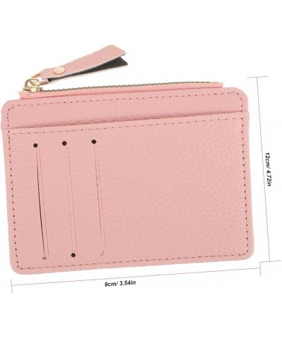 4pcs zipper purse card case womens card wallet handbag short wallet card holder short coin Bank card billeteras de mujer pequ...