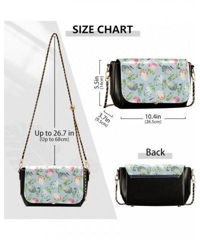 Crossbody Bags for Women Trendy Women's Black Shoulder Bag Small PU Leather Flap Cross Body Bag Handbags Pattern12 $16.80 Cro...